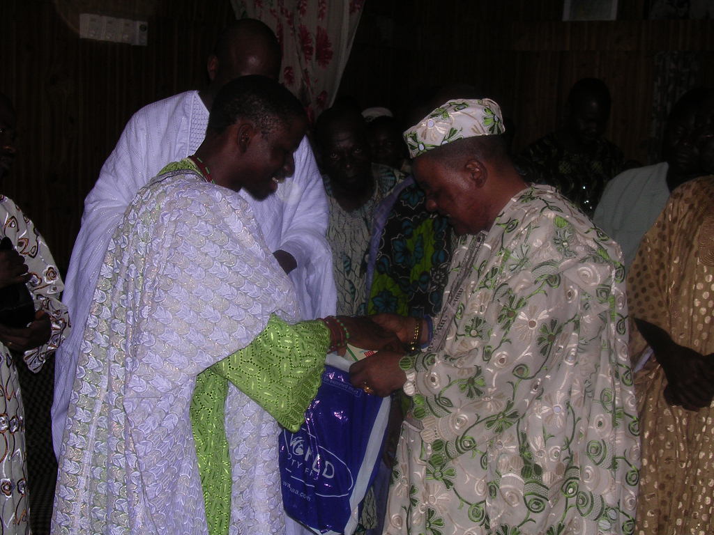Royal blessings.